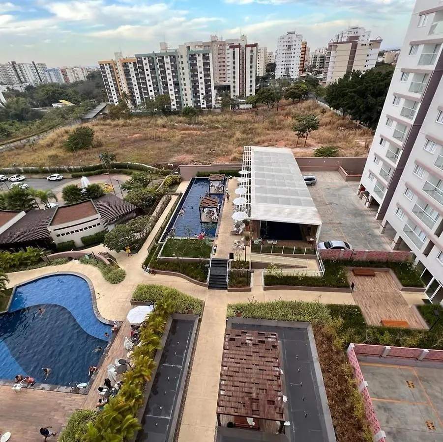 Apartament 3 Quartos No Evian Thermas Residence - Etha604 Caldas Novas